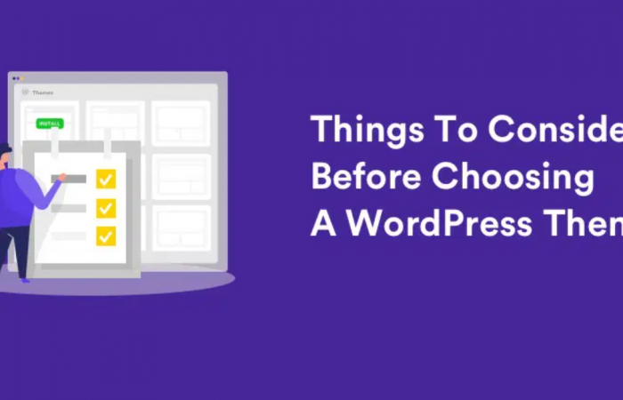 5 Things to Consider Before Selecting WordPress Theme