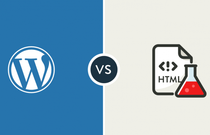 WordPress vs HTML