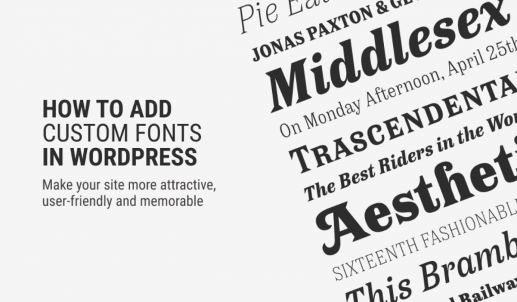 How to Add Fancy Fonts in WordPress Themes